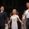 Michael Cerveris, Elena Roger et Ricky Martin présentent Evita aux journalistes à Broadway, New York, le 12 mars 2012.