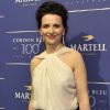 Juliette Binoche lors du centenaire du Martell Cordon Bleu de la maison de cognac Martell, célébré à Monaco le 22 mars 2012.