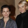 Karine Blouet, présidente de Paris Première et Vanessa Bruno lors de la dernière du spectacle 6000 miles away de Sylvie Guillem au théâtre des Champs-Élysées à Paris, le 22 mars 2012