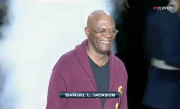 Samuel L. Jackson a fait trembler les Clippers en pastichant sa tirade culte de Pulp Fiction jeudi 22 mars 2012, lors de la présentation du match de NBA des Los Angeles Clippers chez les New Orleans Hornets. Et les Clippers ont perdu.