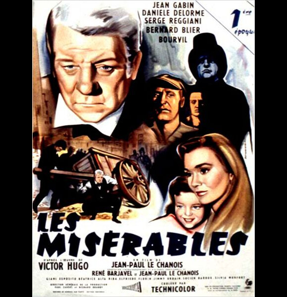 Jean Gabin dans Les Misérables (1957)