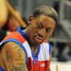 Dennis Rodman le 12 novembre 2009 à Almere en Belgique