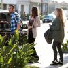 Megan Fox et Brian Austin Green sortent de l'église à Los Angeles. Le 1er avril 2012