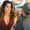 Salma Hayek, sexy pour Burger King. Capture d'écran de la publicité Burger King