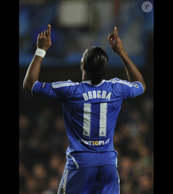 Didier Drogba le 14 mars 2012 à Londres