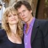 Kevin Bacon et sa femme Kyra Sedgwick, en 2003 à Los Angeles.