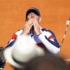 Guy Forget très ému quitte Monaco le 9 avril 2012, après le terrible échec des français en 1/4 de finale de la Coupe Davis.