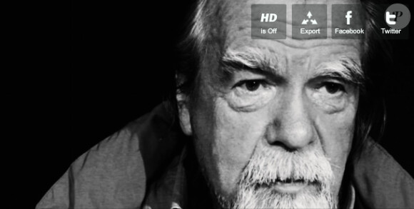 Michael Lonsdale lit en 2012 Le Déluge d'Henry Bauchau pour les éditions Théième.