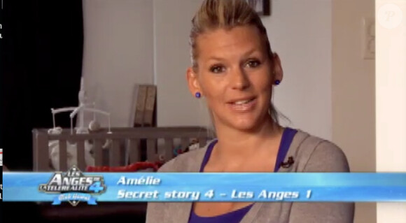 Amélie dans les Anges de la télé-réalité 4, sur NRJ 12, lundi 16 avril 2012