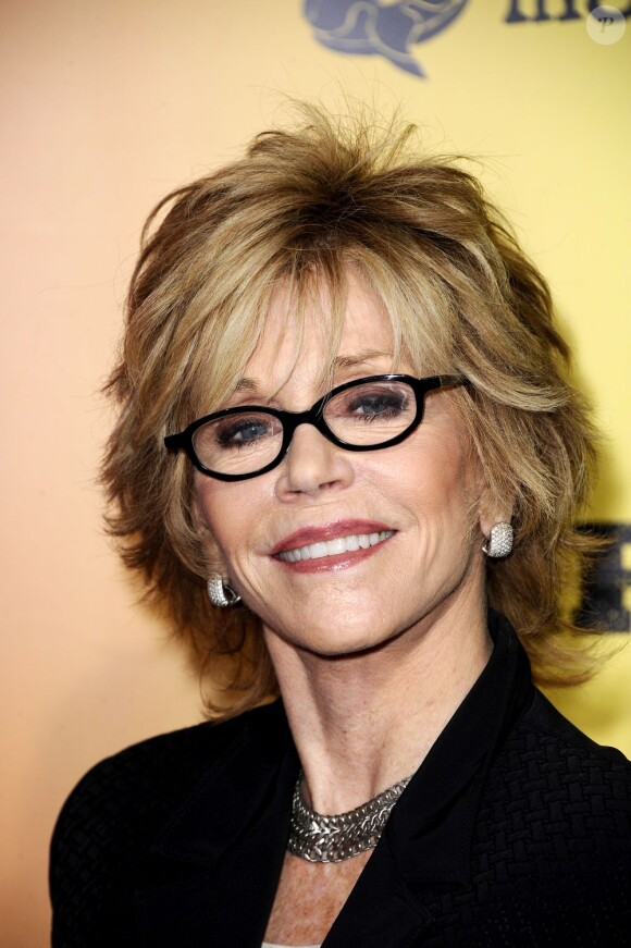 Jane Fonda à la première du film Marley à Los Angeles le 17 avril 2012