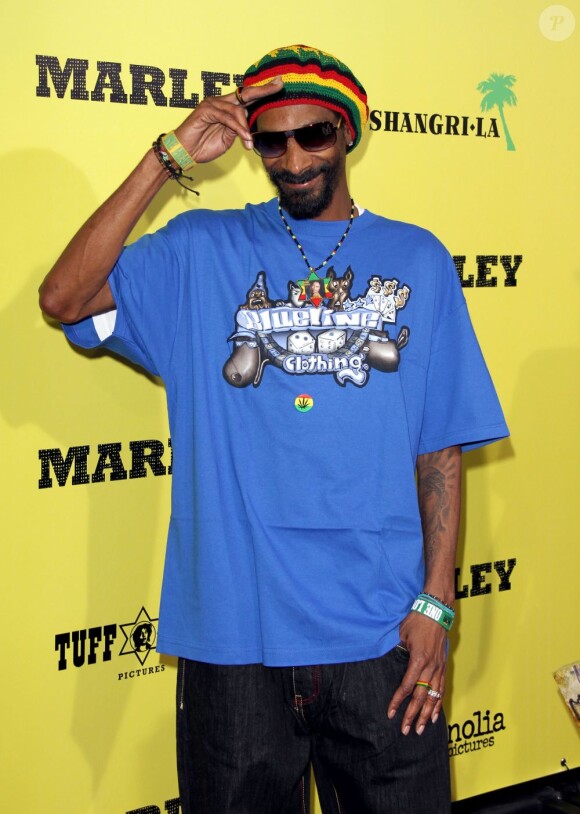 Snoop Dogg à la première du film Marley le 17 avril 2012 à Los Angeles