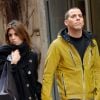 Elisabetta Canalis et Steve-O à Rome le 20 février 2012