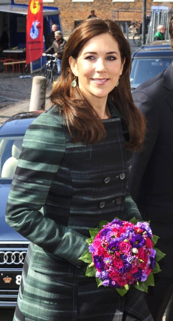 La princesse Mary lors de la Journée de la recherche 2012 à Copenhague, le 19 avril.