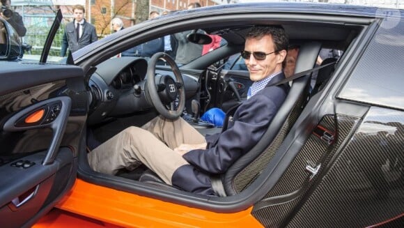 Le prince Joachim de Danemark inaugurait le 20 avril 2012 l'International Racing Festival à Copenhague, au volant d'une Bugatti Veyron.