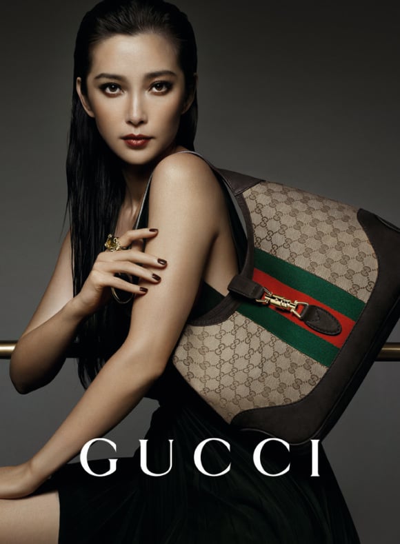 Li Bing Bing photographiée par Solve Sundsbo pour la campagne bijoux et accessoires Gucci.