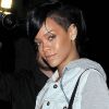 La chanteuse-actrice Rihanna à son arrivée au restaurant Da Silvano à New York. Le 23 avril 2012.