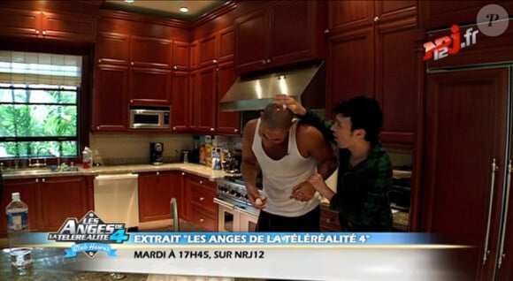 Bruno et Sofiane dans les Anges de la télé-réalité 4, mardi 24 avril 2012 sur NRJ 12