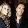 Dany Brillant et sa compagne Nathalie Moury le 12 décembre 2011 à Paris