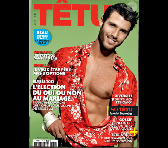 Rufus Wainwright s'exrpime dans le magazine Têtu de mars 2012.