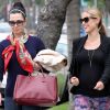 Kristin Cavallari et une amie à Beverly Hills, le 25 avril 2012.