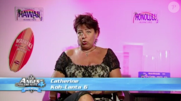 Catherine dans les Anges de la télé-réalité 4, jeudi 26 avril 2012 sur NRJ 12
