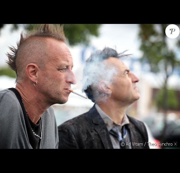 Benoit Poelvoorde Et Albert Dupontel Metamorphoses En Punks Intenables Purepeople