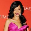 Rihanna à New York lors du gala Time 100. Le 24 avril 2012.