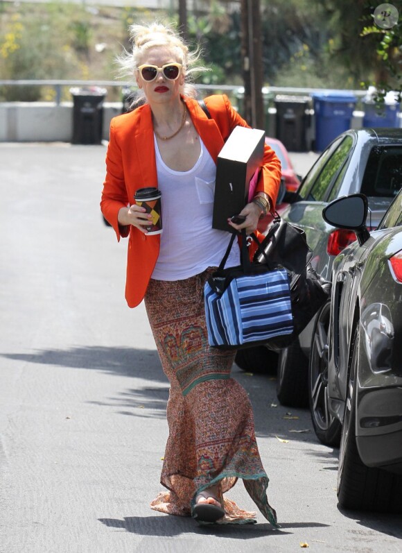 Gwen Stefani à Los Angeles, le 29 avril 2012.
