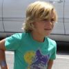 Kingston, bientôt six ans, à Los Angeles le 29 avril 2012.