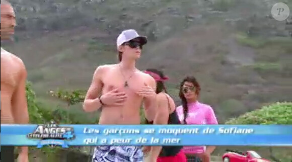 Geoffrey dans les Anges de la télé-réalité 4, mardi 1er mai 2012 sur NRJ 12