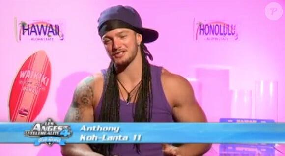 Anthony dans les Anges de la télé-réalité 4, mardi 1er mai 2012 sur NRJ 12