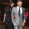 Usher et son ex-épouse Tameka en avril 2008