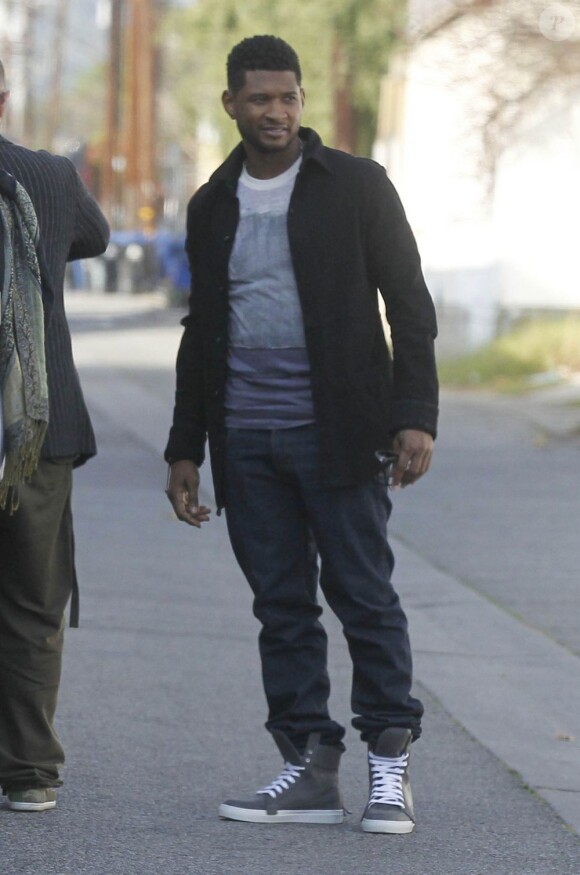 Usher en février 2012