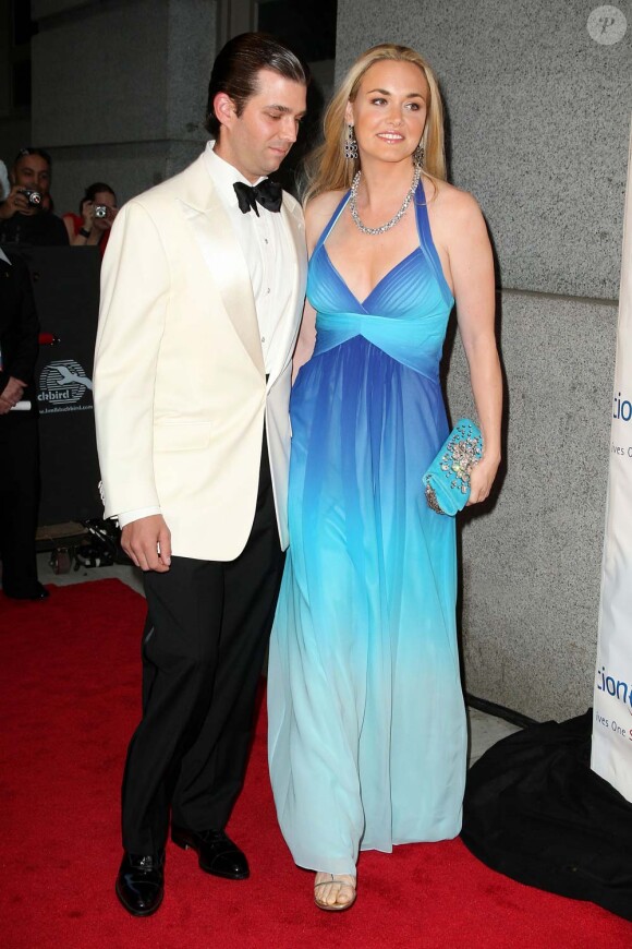 Donald Trump Jr. et son épouse Vanessa à New York, le 6 mai 2010.