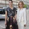 La princesse Mary de Danemark arrive à la Bourse de Copenhague, le 3 mai 2012, pour le dîner de gala du Sommet de la mode 2012, dont elle est la marraine.
