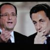 Nicolas Sarkozy et François Hollande lors du débat de l'entre deux tours, à Paris, le 2 mai 2012