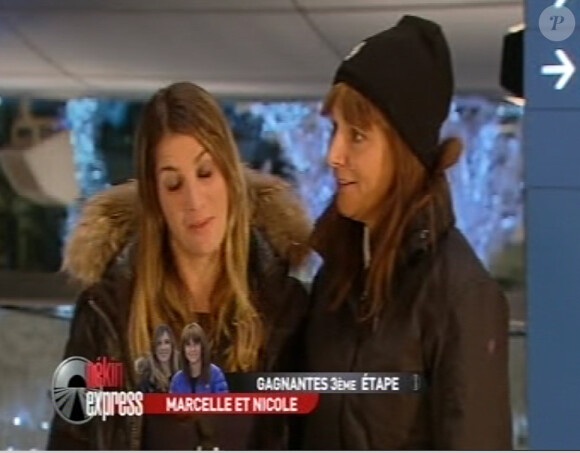 Marcelle et Nicole dans Pékin Express - Le Passager mystère le mercredi 9 mai 2012 sur M6