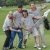 Philippe Candeloro en chauffeur de green ! Le 19e Trophée Kimbo Sport Passion a pu compter sur la participation de 80 personnalités du monde du sport parmi 200 invités pour son édition 2012, le 10 mai au golf de Feucherolles (Yvelines).