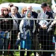 La reine Elizabeth II spectatrice du Royal Windsor Horse Show le 12 mai 2012.