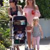 Jamie Lynn Spears se promène à West Hollywood avec sa fille Maddie, trois ans et demi, et sa maman Lynne, le dimanche 6 mai .