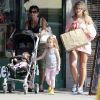 Jamie Lynn Spears se promène à West Hollywood avec sa fille Maddie, trois ans et demi, et sa maman Lynne, le dimanche 6 mai .
