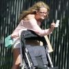 Jamie Lynn Spears se promène à West Hollywood avec sa fille Maddie, trois ans et demi, le dimanche 6 mai .