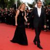Alexandra Lamy et Jean Dujardin lors du festival de Cannes 2011