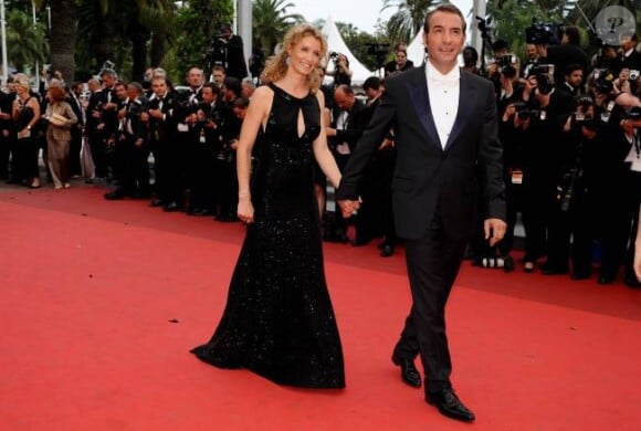 Alexandra Lamy et Jean Dujardin lors du festival de Cannes 2011