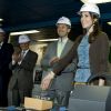 En visite sur les chantiers navals Daewoo le 12 mai 2012. Le prince Frederik et la princesse Mary de Danemark étaient en visite officielle en Corée du Sud du 10 au 15 mai 2012.