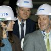 En visite sur les chantiers navals Daewoo le 12 mai 2012. Le prince Frederik et la princesse Mary de Danemark étaient en visite officielle en Corée du Sud du 10 au 15 mai 2012.