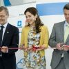 Inauguration du pavillon du Danemark à l'Exposition internationale de Yeosu 2012, le 12 mai. Le prince Frederik et la princesse Mary de Danemark étaient en visite officielle en Corée du Sud du 10 au 15 mai 2012.