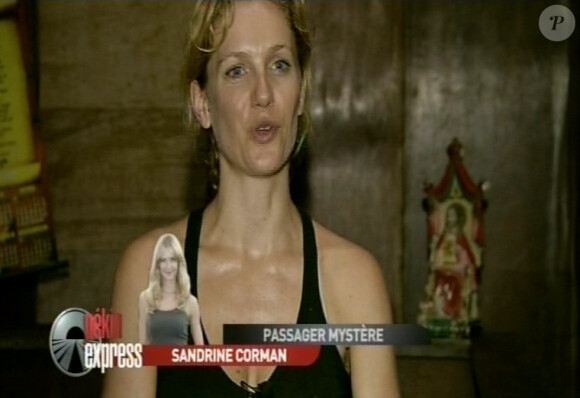 Sandrine Corman dans Pékin Express - Le Passager Mystère sur M6 le mercredi 16 mai 2012