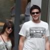 Lea Michele et Cory Monteith se promènent main dans la main dans les rues de New York, le 16 mai 2012.