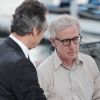 Michel Denisot et Woody Allen en mai 2011 à Cannes.